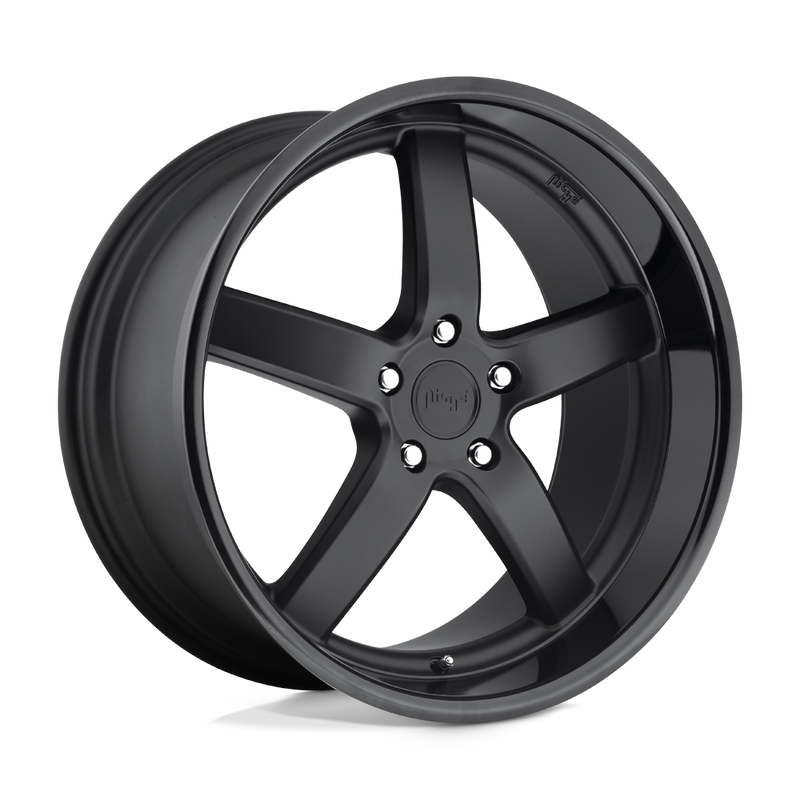Niche - M173 PANTANO - Black - Matte Black - 19" x 10", 40 Offset, 5x112 (Bolt pattern), 66.56mm HUB