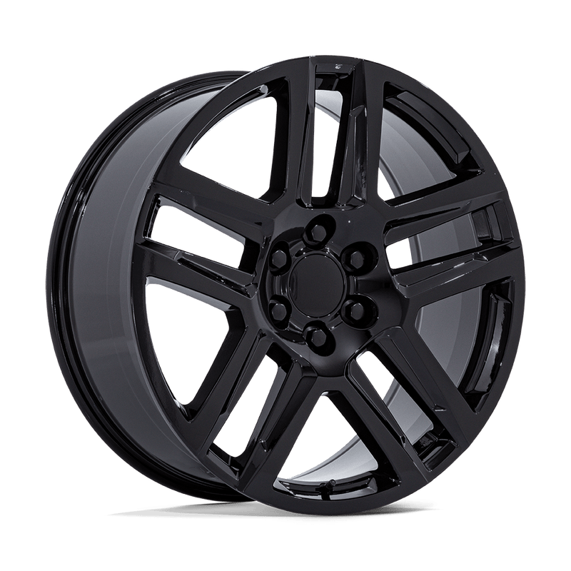 OE Creations - PR203 - Black - Gloss Black - 20" x 9", 28 Offset, 6x139.7 (Bolt pattern), 78.1mm HUB