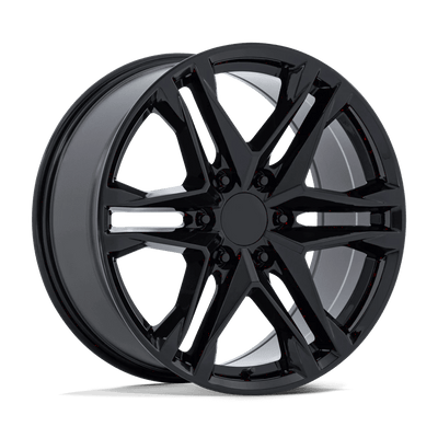 OE Creations - PR238 - Black - Gloss Black - 18" x 8.5", 37 Offset, 6x120 (Bolt pattern), 66.9mm HUB