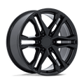 OE Creations - PR238 - Black - Gloss Black - 20" x 9", 40 Offset, 6x132 (Bolt pattern), 74.5mm HUB