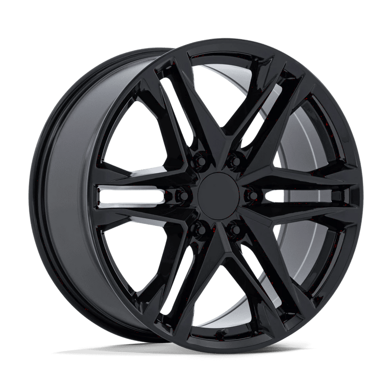 OE Creations - PR238 - Black - Gloss Black - 18" x 8.5", 37 Offset, 6x132 (Bolt pattern), 74.5mm HUB