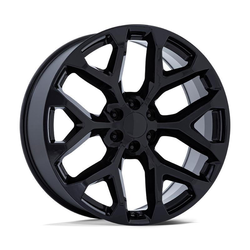 OE Creations - PR177 - Black - Gloss Black - 26" x 10", 24 Offset, 6x139.7 (Bolt pattern), 78.1mm HUB