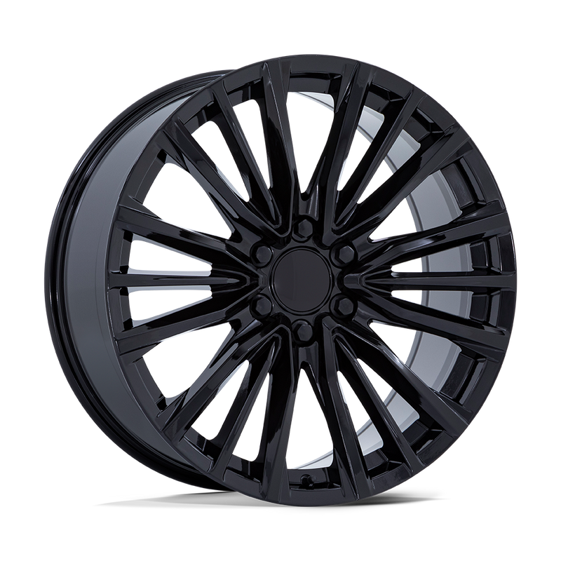 OE Creations - PR223 - Black - Gloss Black - 24" x 10", 28 Offset, 6x139.7 (Bolt pattern), 78.1mm HUB