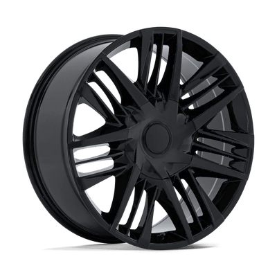 OE Creations - PR239 - Black - Gloss Black - 18" x 8.5", 30 Offset, 8x165.1 (Bolt pattern), 117mm HUB