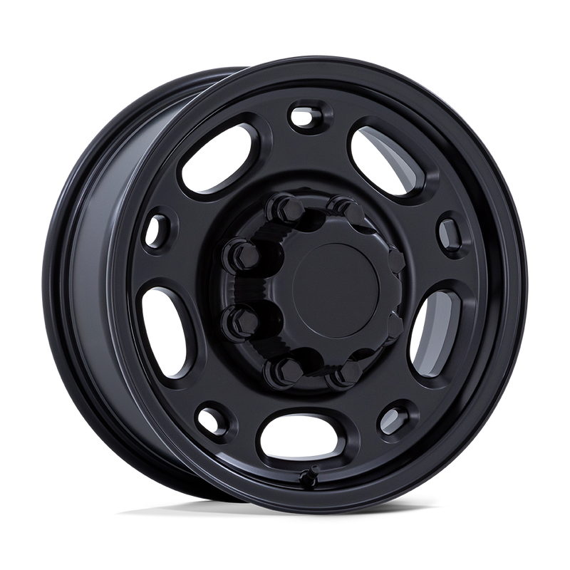 OE Creations - PR156 - Black - Satin Black - 16" x 6.5", 28 Offset, 8x165.1 (Bolt pattern), 117mm HUB