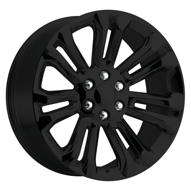 OE Creations - PR205GB - Black - Gloss Black - 24" x 10", 24 Offset, 6x139.7 (Bolt pattern), 78.1mm HUB