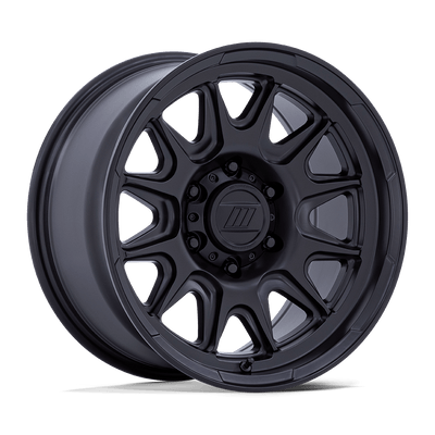 Pro Comp - PA200 PULSE - Black - Matte Black - 17" x 8", 20 Offset, 5x127 (Bolt pattern), 71.5mm HUB