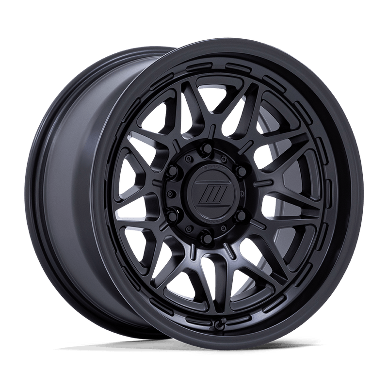 Pro Comp - PA202 BASECAMP - Black - Matte Black - 17" x 8.5", 0 Offset, 6x135 (Bolt pattern), 87.1mm HUB