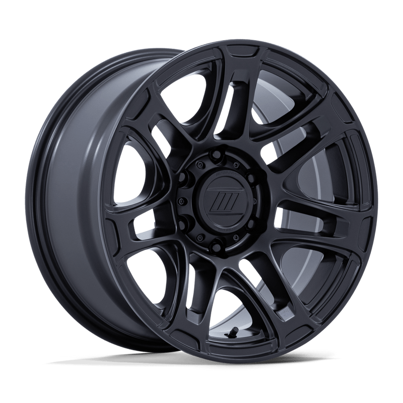 Pro Comp - PA204 ROUGHNECK - Black - Matte Black - 17" x 8.5", 0 Offset, 6x135 (Bolt pattern), 87.1mm HUB