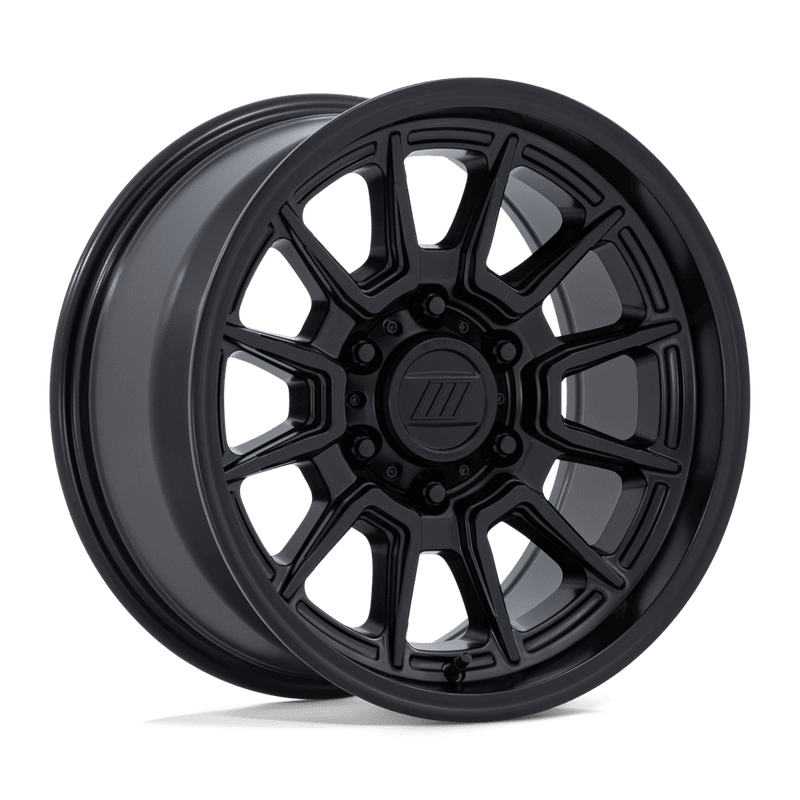 Pro Comp - PA209 RATTLER - Black - MATTE BLACK - 17" x 8.5", 0 Offset, 6x135 (Bolt Pattern), 87.1mm HUB