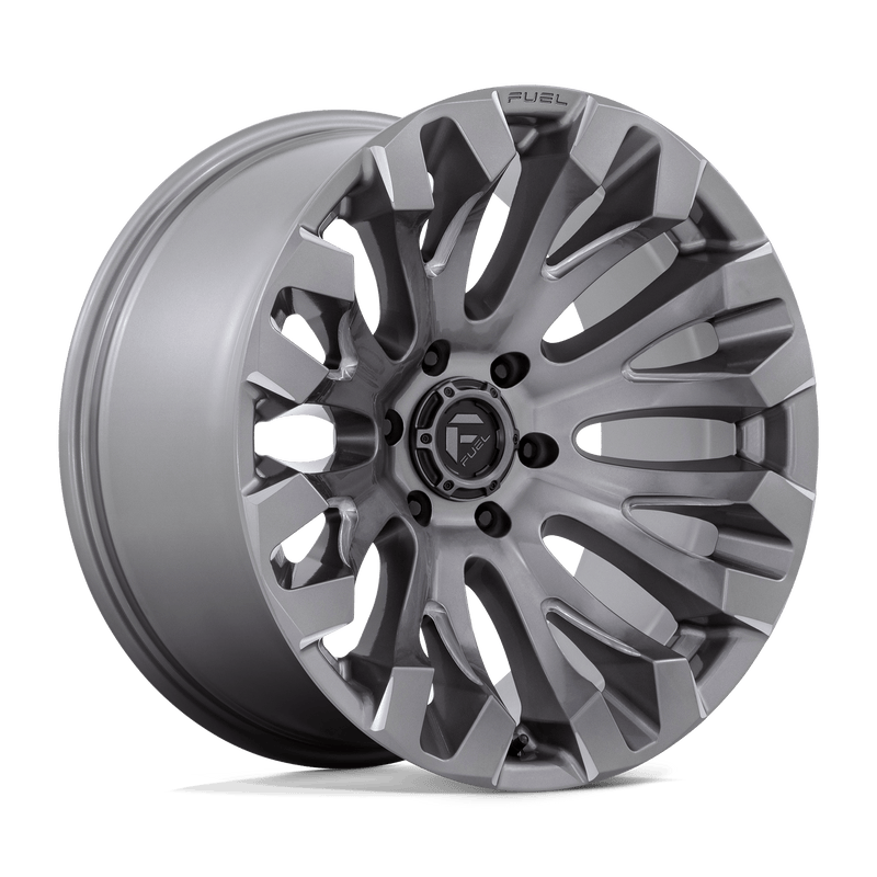 Fuel - D830 QUAKE - Gunmetal - Platinum - 18" x 9", 1 Offset, 5x139.7 (Bolt pattern), 78.1mm HUB