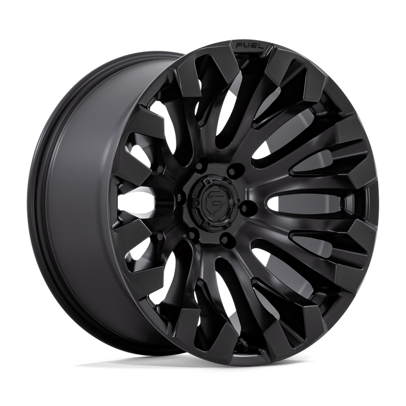 Fuel - D831 QUAKE - Black - Blackout - 20" x 9", 1 Offset, 5x150 (Bolt pattern), 110.1mm HUB