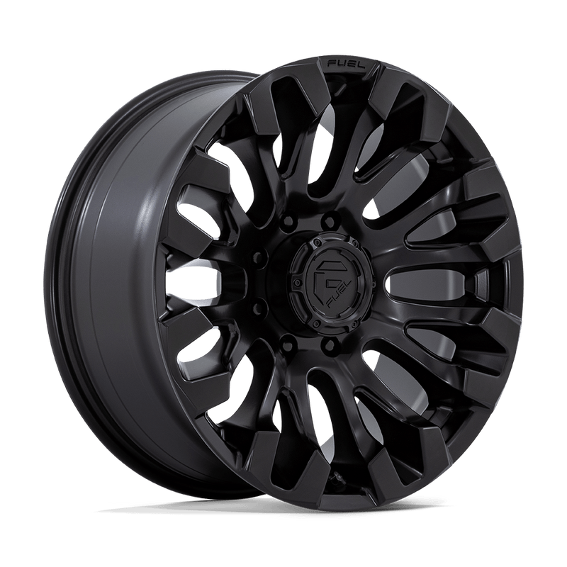 Fuel - D831 QUAKE - Black - Blackout - 20" x 9", 1 Offset, 8x170 (Bolt pattern), 125.10mm HUB