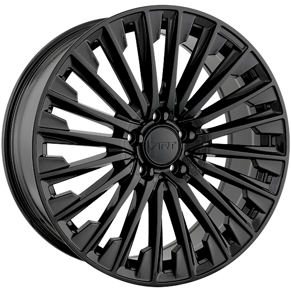Art Replica Wheels - REPLICA 428 - Black - Gloss Black - 20" x 8.5", 35 Offset, 5x112 (Bolt Pattern), 66.6mm HUB
