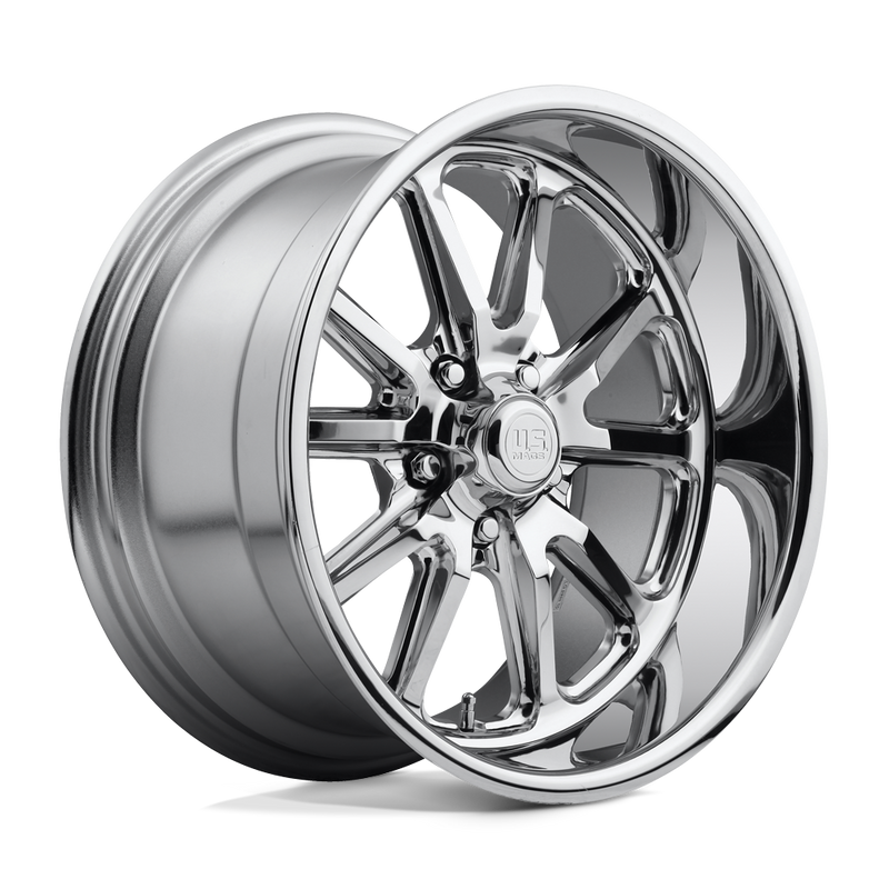 US MAG - U110 RAMBLER - Chrome - Chrome Plated - 18" x 7", 1 Offset, 5x120.65 (Bolt pattern), 72.56mm HUB