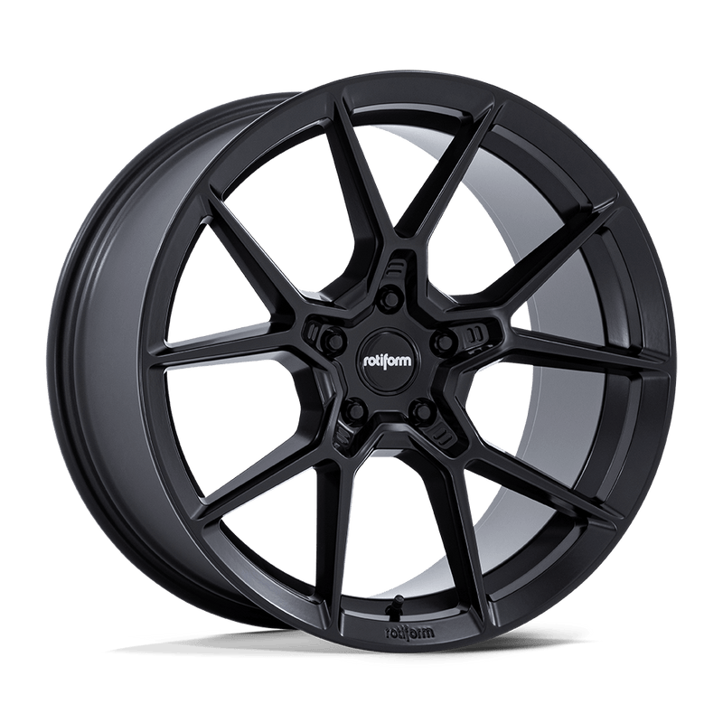 Rotiform - RC199 KPR - Black - Satin Black - 19" x 8.5", 45 Offset, 5x112 (Bolt pattern), 66.56mm HUB
