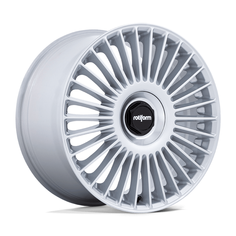 Rotiform - RC202 GRZ - Silver - Gloss Silver - 20" x 10", 50 Offset, 5x112/120 (Bolt pattern), 72.56mm HUB
