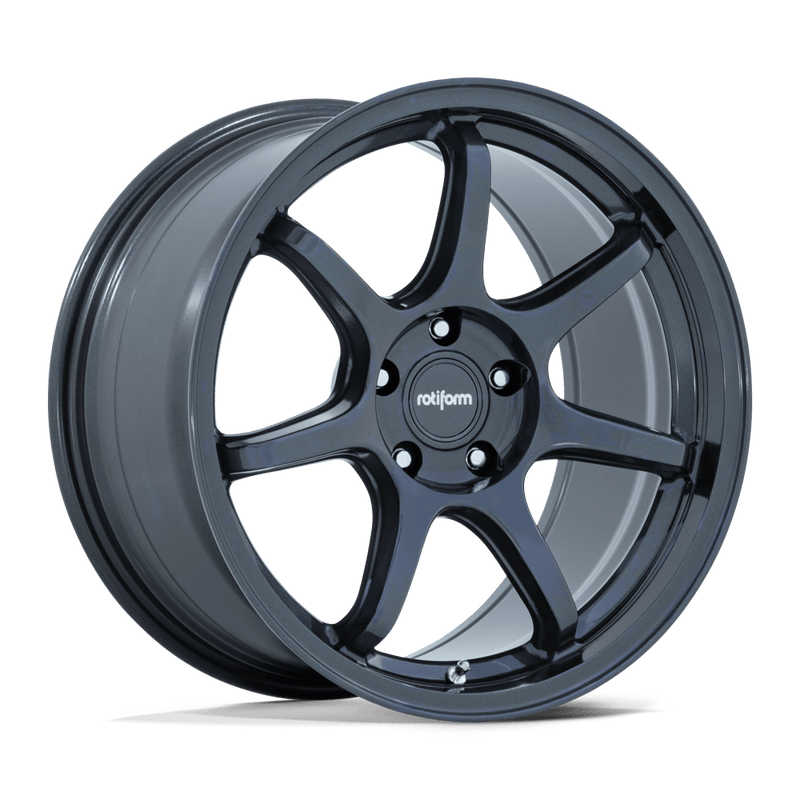 Rotiform - BPU - Gloss Blue Gray - 18" x 9.5", 38 Offset, 5x100 (Bolt pattern), 56.15mm HUB