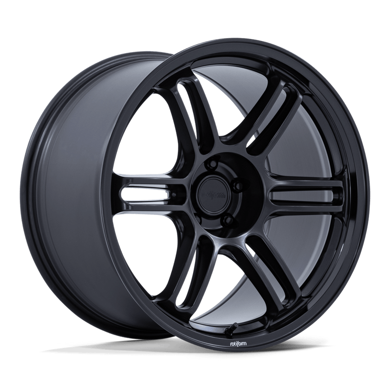 Rotiform - RPS - Black - Matte Black - 18" x 9.5", 38 Offset, 5x114.3 (Bolt pattern), 72.56mm HUB