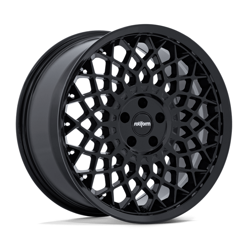 Rotiform - RC212 CJJ - Black - GLOSS BLACK - 18" x 8.5", 35 Offset, 5x114.3 (Bolt Pattern), 72.56mm HUB