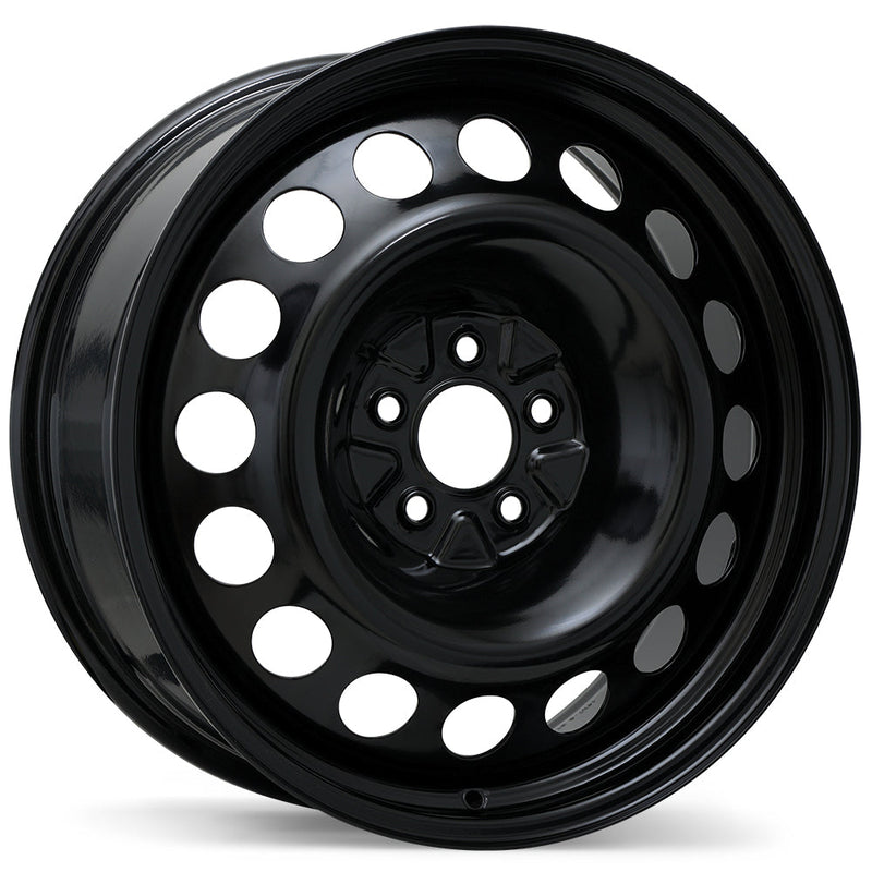 Fast Wheels - Steel - Black - 15" x 6", 33 Offset, 5x100 (Bolt pattern), 54.1mm HUB