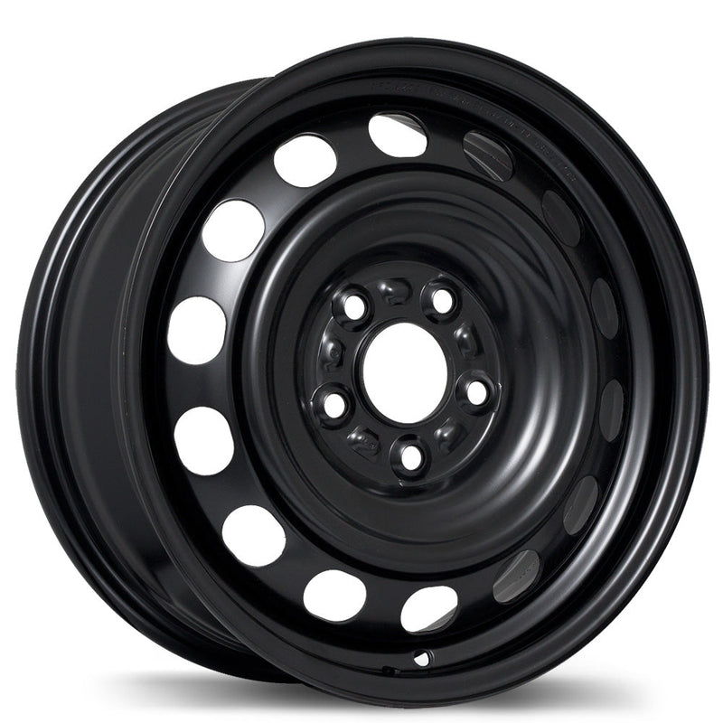Fast Wheels - Steel - Black - 17" x 7", 45 Offset, 5x112 (Bolt pattern), 57.1mm HUB
