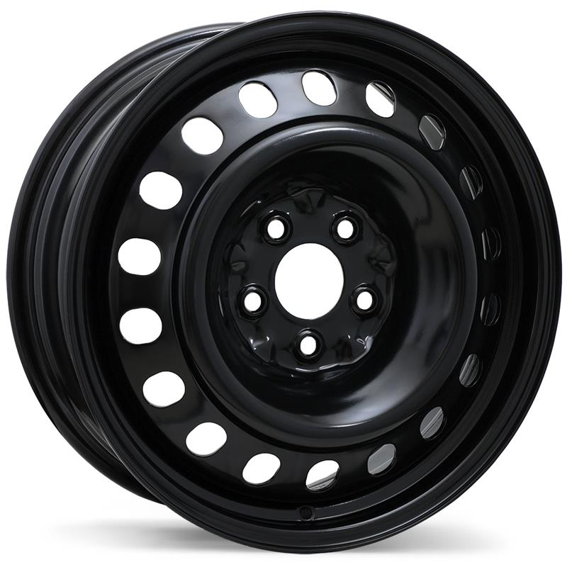 Fast Wheels - Steel - Black - 17" x 7", 50 Offset, 5x108 (Bolt pattern), 63.4mm HUB