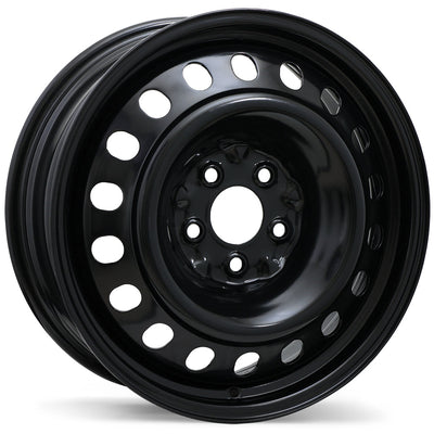 Fast Wheels - Steel - Black - 15" x 6", 41 Offset, 5x114.3 (Bolt pattern), 67.1mm HUB