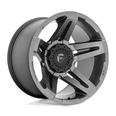 Fuel - D764 SFJ - Gunmetal - Matte Gun Metal - 20" x 10", -18 Offset, 6x135/139.7 (Bolt pattern), 106.1mm HUB