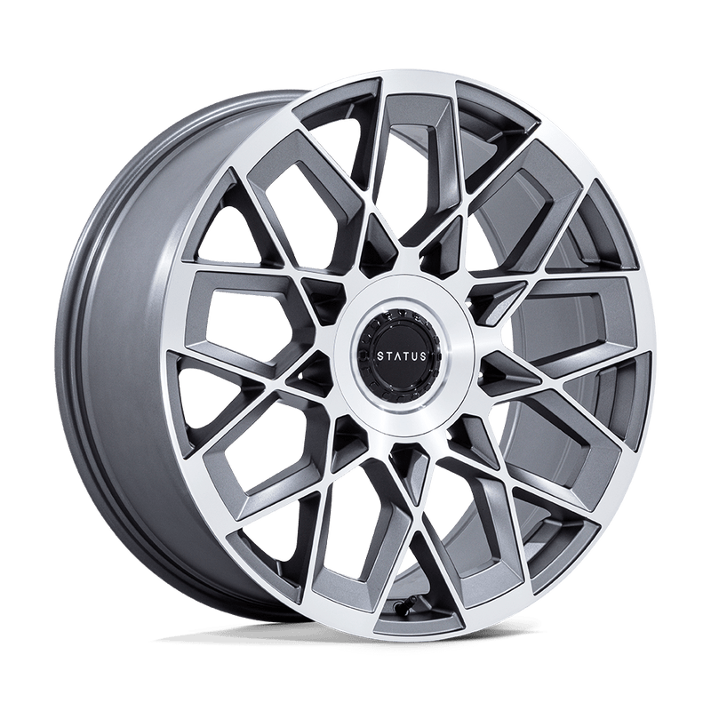 Status Wheels - ST005 MATRIX - Gunmetal - Anth-Mir - 24" x 10", 30 Offset, 6x135/139.7 (Bolt pattern), 100.3mm HUB