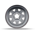DTD - Steel - White - Gloss White - 14" x 5.5", 0 Offset, 5x114.3 (Bolt pattern), 84,00mm HUB