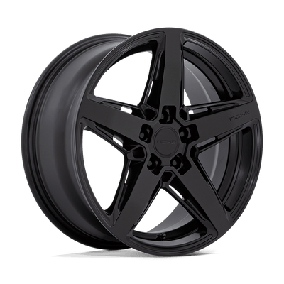 Niche - M269 TERAMO - Black - Matte Black - 18" x 8", 40 Offset, 5x100 (Bolt pattern), 66.06mm HUB