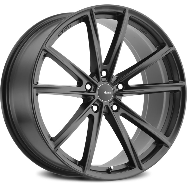 Advanti - Torcere - Black - Matte Black - 19" x 9.5", 45 Offset, 5x114.3 (Bolt pattern), 73.1mm HUB