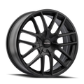 Touren - TR60 - Black - Full Matte Black - 17" x 7.5", 42 Offset, 4x100/114.3 (Bolt pattern), 67.10mm HUB