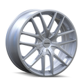 Touren - TR60 - Silver - Hyper Silver - 18" x 8", 40 Offset, 5x100/114.3 (Bolt pattern), 72.62mm HUB