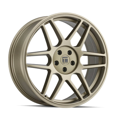 TOUREN - TR74 - Gold - Matte Gold - 17" x 8", 40 Offset, 5x114.3 (Bolt pattern), 72.60mm HUB