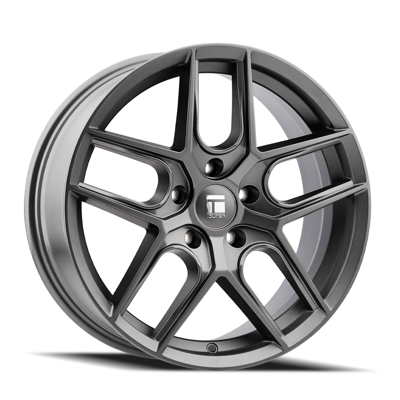 Touren - TR79 - Gunmetal - Matte Gunmetal - 18" x 8", 35 Offset, 5x114.3 (Bolt pattern), 64.10mm HUB