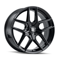 Touren - TR79 - Black - Gloss Black - 18" x 8", 35 Offset, 5x115 (Bolt pattern), 70.30mm HUB