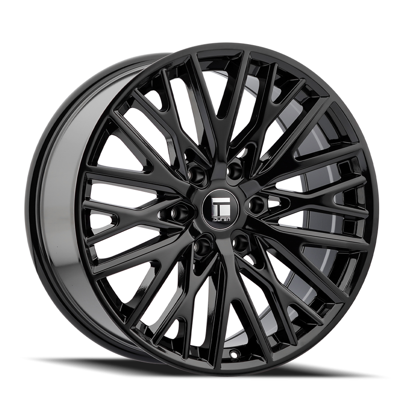 Touren - TR91 - Black - Gloss Black - 20" x 9", 18 Offset, 6x135 (Bolt pattern), 87.1mm HUB