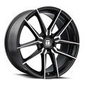 Touren - TR94 - Grey - Gloss Graphite Brushed - 18" x 8", 35 Offset, 5x108 (Bolt pattern), 63.50mm HUB