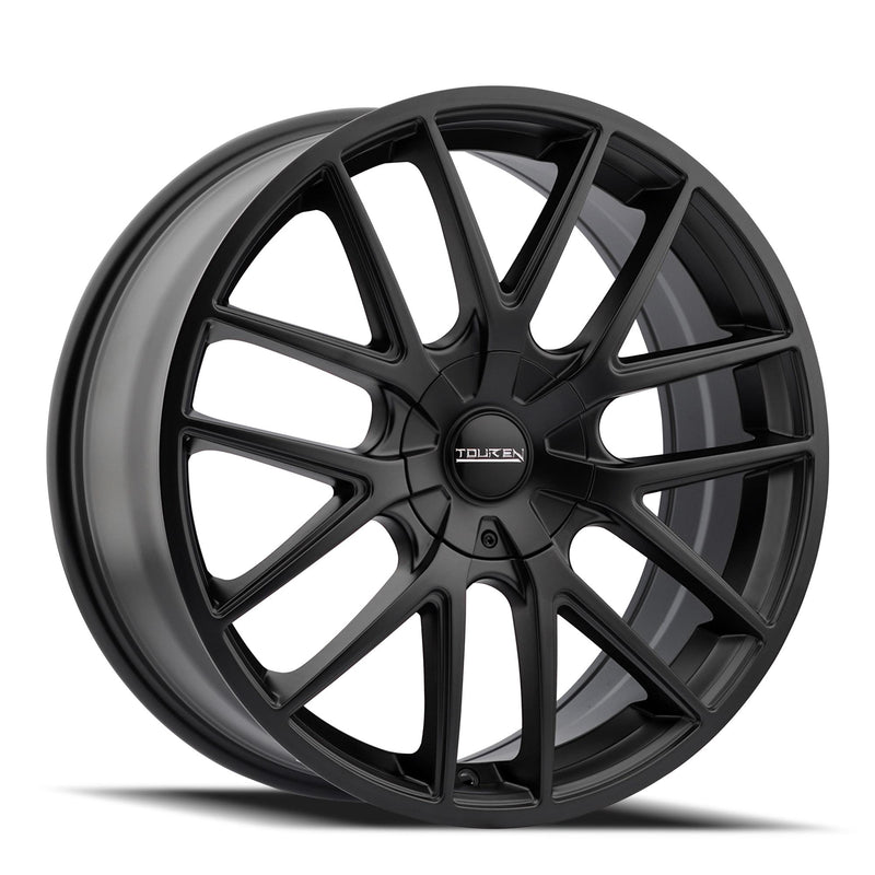 Touren - TR60 - Black - MATTE BLACK - 18" x 8", 40 Offset, 5x114.3, 120 (Bolt Pattern), 64.1mm HUB