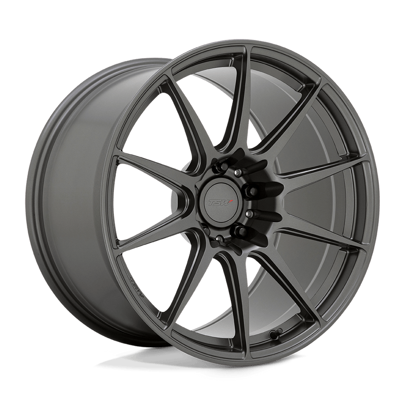 TSW Wheels - KEMORA - Gunmetal - Matte Gunmetal - 18" x 9", 45 Offset, 5x112 (Bolt pattern), 66.56mm HUB