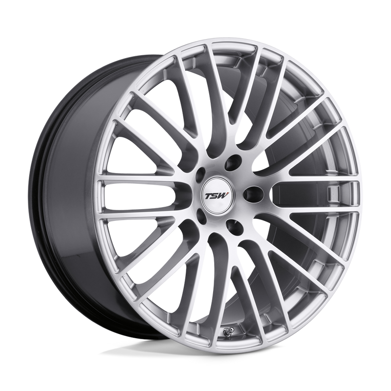 TSW Wheels - MAX - Silver - Hyper Silver - 19" x 8.5", 15 Offset, 5x120 (Bolt pattern), 76.1mm HUB