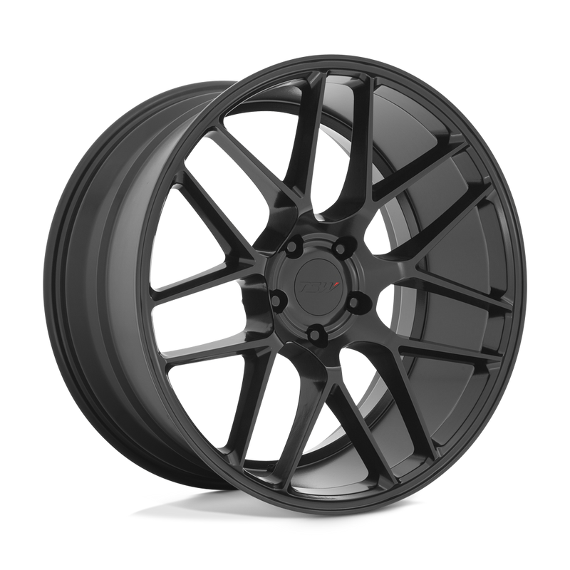 TSW Wheels - TAMBURELLO - Black - Matte Black - 20" x 10", 40 Offset, 5x114.3 (Bolt pattern), 76.1mm HUB