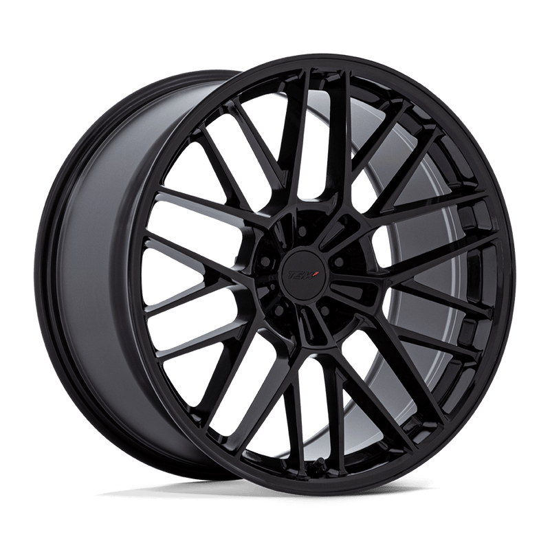 TSW Wheels - TW001 DAYTONA - Black - Gloss Black - 19" x 8.5", 42 Offset, 5x112 (Bolt pattern), 66.56mm HUB