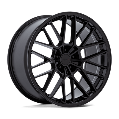 TSW Wheels - TW001 DAYTONA - Black - Gloss Black - 22" x 10", 25 Offset, 5x112 (Bolt pattern), 66.56mm HUB