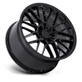 TSW Wheels - TW001 DAYTONA - Black - Gloss Black - 21" x 9", 35 Offset, 5x114.3 (Bolt pattern), 72.56mm HUB