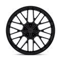 TSW Wheels - TW001 DAYTONA - Black - Gloss Black - 21" x 9", 35 Offset, 5x114.3 (Bolt pattern), 72.56mm HUB