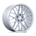 TSW Wheels - TW001 DAYTONA - Silver - Gloss Silver - 21" x 9", 35 Offset, 5x108 (Bolt pattern), 72.56mm HUB