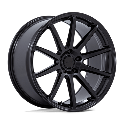 TSW Wheels - TW004 CANARD - Black - Matte Black - 19" x 9.5", 20 Offset, 5x114.3 (Bolt pattern), 72.56mm HUB
